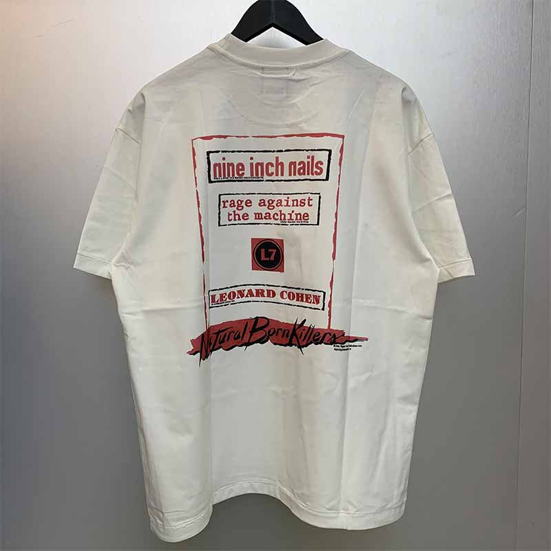 SAINT MICHAEL Vintage T Shirt Portrait Short Sleeve