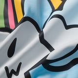 Drew house tshirt r collection d@ew rainbow & cloud cartoon graphic crew neck short sleeve tee