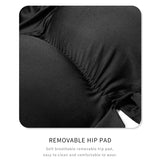 Shapewear Bodysuit Buttocks Lace Suspender Tie