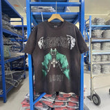 saint m t shirts s.m skull bat graphic crew neck pullover short sleeve t-shirt