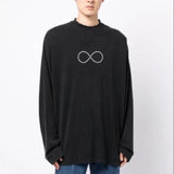 Vetements Sweater VTM Werther Cute Washed and Worn Worn Casual Loose Long Sleeve