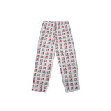 Ashley williamsoutweartopsheart printed zipper hoodie casual sweatpants i love mesuit