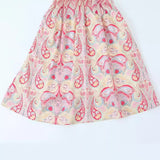Women Dresses Summer Puff Sleeve V-neck Dress (Xds0414)