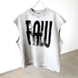 saint m t shirts s.m letter print limited edition pullover casual tank top