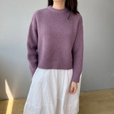 Women Winter Knitted Sweater Coat Knitted Pullover 8t3061