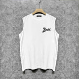 Amiri tank top slanted letter printing