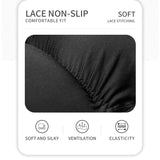 Shapewear Bodysuit Buttocks Lace Suspender Tie