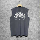 Amiri tank top skeleton letterprinting
