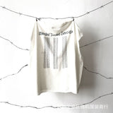 saint m t shirts s.m. "weird reality" limited edition pullover casual tank top