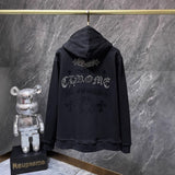 CHH Chrome Hearts Hoodie Fall/Winter Flocking Zip Hooded Sweater