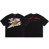 saint m t shirts s.m cartoon series graphic crewneck pullover short sleeve t-shirt