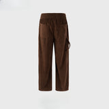 MIJKO Men's Vintage Pants MIJKO Men's and Women's Long Drawstring High Street Style Casual Pants