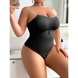 Shapewear bodysuit seamless tummy control waist shaping
