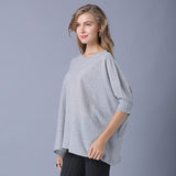 Women Knitwear round Neck Sweater Summer Loose