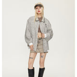 Unisex Jacket Loose Lapels Jacket Men's and Women's Tops Spring and Autumn Coat
