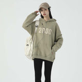 Unisex Sweater Autumn Letter Hooded Sweater