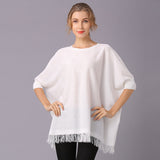 Women Knitwear Spring and Summer Leisure Knitted Pullover Solid Color Top