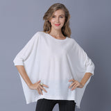 Women Knitwear round Neck Sweater Summer Loose