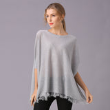 Women Knitwear Spring and Summer Leisure Knitted Pullover Solid Color Top