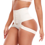 Butt lifter tummy control button shaping pants