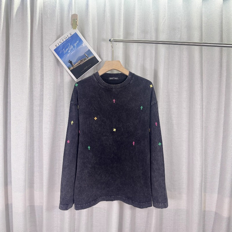 Chrome Hearts Sweatshirt Autumn/Winter Crew Neck Sweater