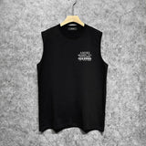 Amiri tank top pink bone print