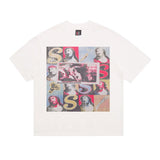 saint m t shirts s.m character print crew neck pullover short sleeve top