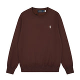 Rl small malaf casualpullovereasiest for match round neck knitting shirt couple sweatshirtsweater cardigantops