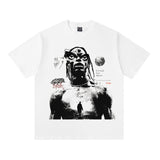 saint m t shirts s.m. model character graphic crew neck pullover short sleeve t-shirt