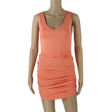 Women Dresses Backless Sleeveless Dress Sexy Hip Skirt (Bla0420)