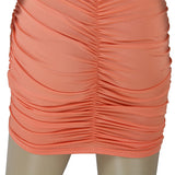 Women Dresses Backless Sleeveless Dress Sexy Hip Skirt (Bla0420)