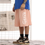 Men Shorts Retro Simple Solid Color Sports Shorts