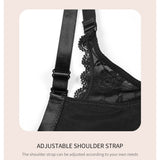 Full figure bra lace thin section