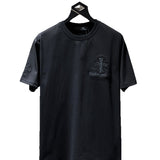 Ch hip-hop t shirts new american ch crow big horseshoe sanskrit short-sleeved heavy industry handmade patch embroider craftsmanship casualcasual