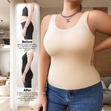 Shapewear tank tops Tight tummy tuck
