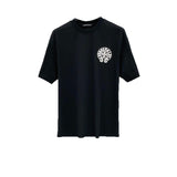 Ch hip-hop t shirts ch cro correct version summerbest selling cross horseshoe embroider short-sleeved t-shirt american high street