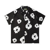 Denim Tears Button-Down Shirt Flower Woven