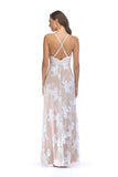 Women Evening Gown Sexy Nightclub Suspenders Split off Shoulder Beads Sequins Dress Female Dress