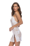 Women Evening Gown Sexy Sequin Sling Backless Dress Summer