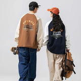 Unisex Hoodie Autumn New Contrast Color Sweatshirt