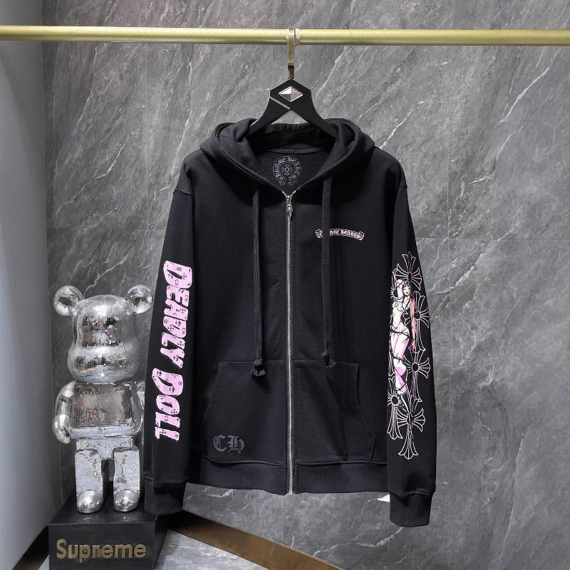 CHH Chrome Hearts Hoodie Fall/Winter Zip Sweater