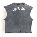 saint m t shirts s.m. "live in the moment" limited edition pullover casual tank top