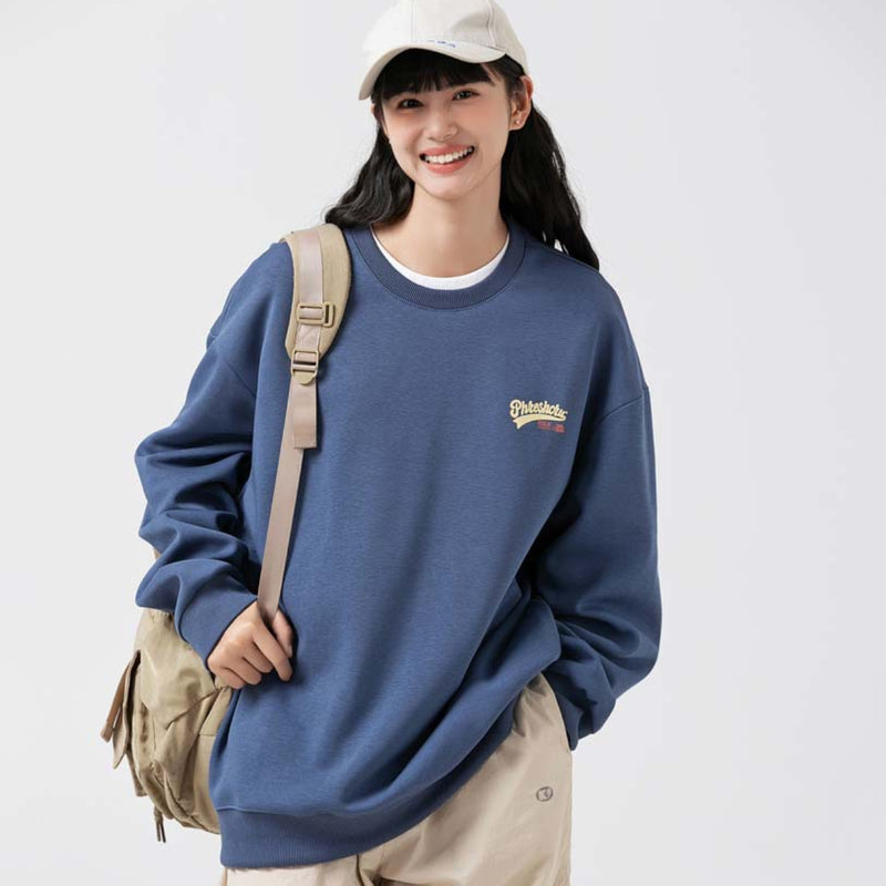 Unisex Hoodie Fall Crew Neck Pullover Sweatshirt