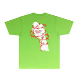 Gallery Dept T Shirt Retro Printed Loose Short-Sleeved Shirt