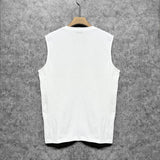 Amiri tank top splash paint heartprinting