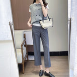 Women Sweatpants Casual Pants Straight-Leg Pants Loose Wide Leg Pants