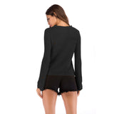 Women Knitted Sweater Autumn and Winter V-neck Women's Loose Sweater Long Sleeve Bottoming Sweater