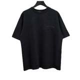 Ch hip-hop t shirts american ch crow cut out cross stereoembroider short-sleeved casualloose round neck casual high street