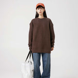 Unisex Sweater Autumn Vintage Hollow-out Hole Sweater