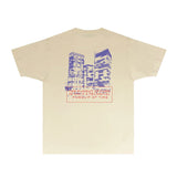 Gallery Dept T Shirt Retro Printed Loose Short-Sleeved Shirt